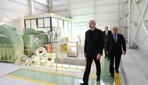 Zəngilan rayonunda “Sarıqışlaq” Su Elektrik Stansiyası istifadəyə verilib -     FOTO - YENİLƏNDİ — foto 3