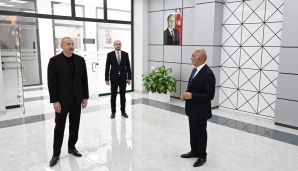 Prezident İlham Əliyev Zəngilan Elektrik Şəbəkəsinin Rəqəmsal İdarəetmə Mərkəzinin açılışında iştirak edib -     FOTO - YENİLƏNDİ — foto 1