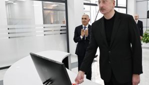Prezident İlham Əliyev Zəngilan Elektrik Şəbəkəsinin Rəqəmsal İdarəetmə Mərkəzinin açılışında iştirak edib -     FOTO - YENİLƏNDİ — foto 2