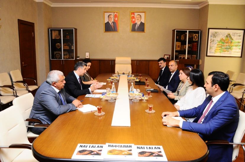 ADRA-nin nümayəndələri Naftalanda olub -   FOTO