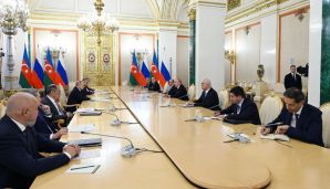 Moskvada Prezident İlham Əliyevin Rusiya Prezidenti Vladimir Putinlə görüşü olub -     FOTO - YENİLƏNDİ - 2 — foto 1