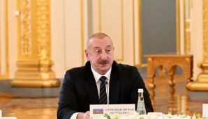 Moskvada MDB Dövlət Başçıları Şurasının məhdud tərkibdə iclası keçirilib, Prezident İlham Əliyev iclasda iştirak edib -     YENİLƏNDİ - 3 — foto 2