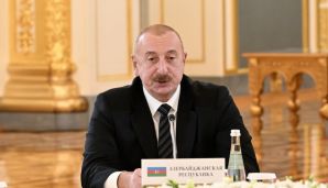Moskvada MDB Dövlət Başçıları Şurasının məhdud tərkibdə iclası keçirilib, Prezident İlham Əliyev iclasda iştirak edib -     YENİLƏNDİ - 3 — foto 3