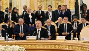 Moskvada MDB Dövlət Başçıları Şurasının geniş tərkibdə iclası keçirilib, Prezident İlham Əliyev iclasda iştirak edib -     FOTO — foto 2