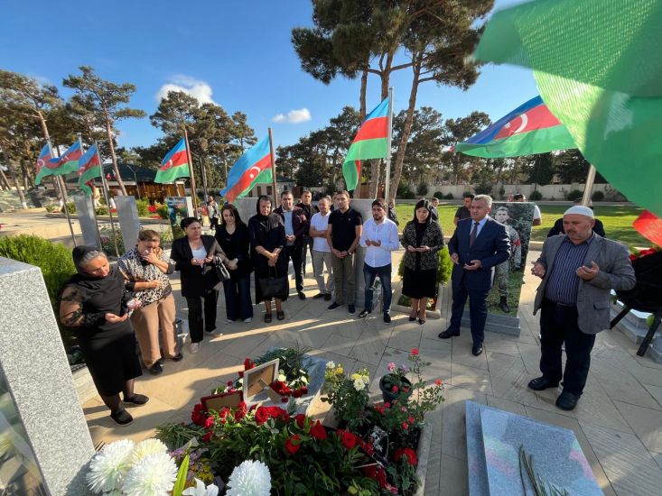 Abşeronda şəhidlərimiz ildönümlərində yad edildi -         FOTOLAR