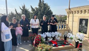 Abşeronda şəhidlərimiz ildönümlərində yad edildi -         FOTOLAR — foto 8