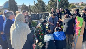 Abşeronda şəhidlərimiz ildönümlərində yad edildi -         FOTOLAR — foto 7