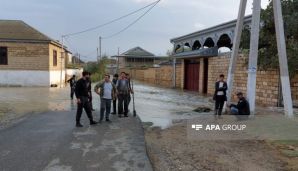 Azərbaycanda bu rayonun çox hissəsini su basdı -       FHN məlumat yaydı - FOTOLAR — foto 10