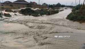 Azərbaycanda bu rayonun çox hissəsini su basdı -       FHN məlumat yaydı - FOTOLAR — foto 3