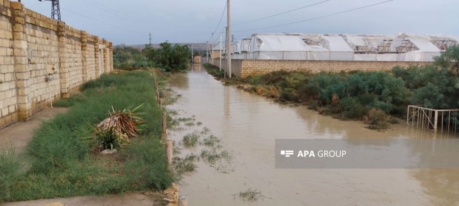 Azərbaycanda bu rayonun çox hissəsini su basdı -       FHN məlumat yaydı - FOTOLAR