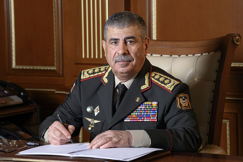 Zakir Həsənov Azərbaycan Ordusunun şəxsi heyətini təbrik edib