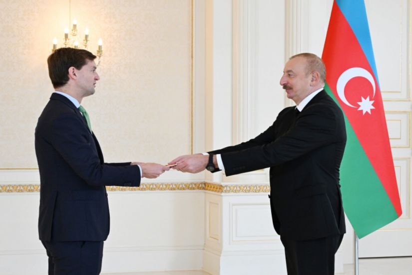 Prezident Belçika səfirinin etimadnaməsini qəbul etdi -   FOTO - YENİLƏNDİ
