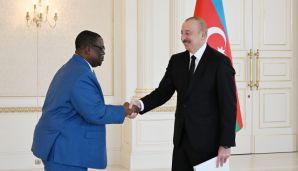 Beninin yeni səfiri etimadnaməsini Prezident İlham Əliyevə təqdim etdi -   FOTO - YENİLƏNDİ — foto 4