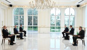 Danimarkanın yeni təyin olunmuş səfiri etimadnaməsini Azərbaycan Prezidentinə təqdim etdi -   FOTO - YENİLƏNDİ — foto 1