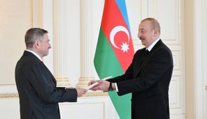 Danimarkanın yeni təyin olunmuş səfiri etimadnaməsini Azərbaycan Prezidentinə təqdim etdi -   FOTO - YENİLƏNDİ — foto 3