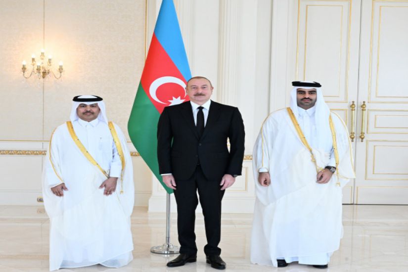 Azərbaycan Prezidenti Qətərin yeni təyin olunmuş səfirinin etimadnaməsini qəbul etdi -   FOTO - YENİLƏNDİ