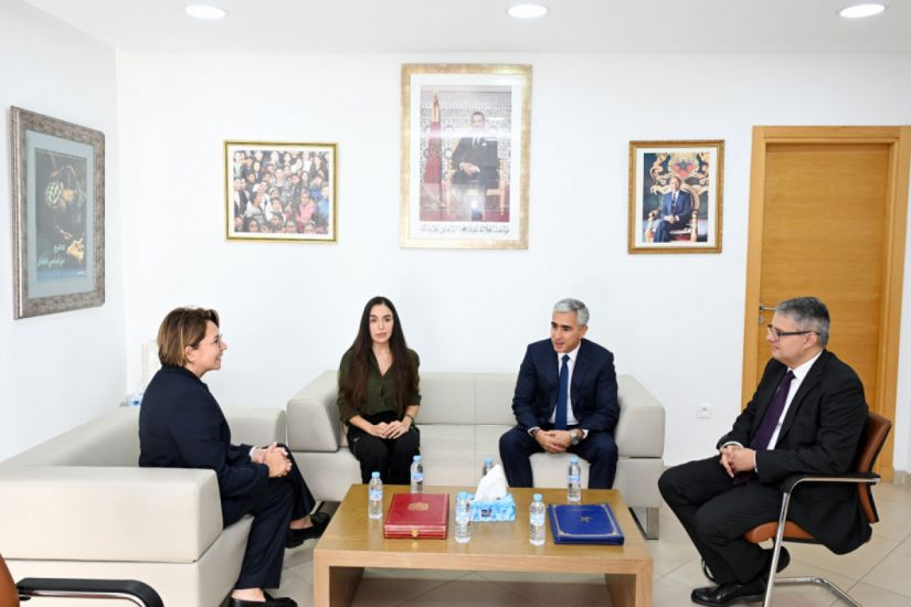 Leyla Əliyeva Mərakeşdə Uşaq Hüquqları üzrə Milli Observatoriyanın vitse-prezidenti ilə görüşdü