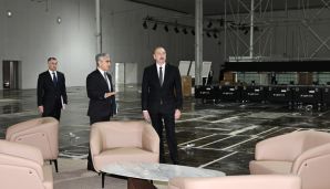 Prezident İlham Əliyev Olimpiya Stadionunun ərazisində COP29-a hazırlıqla bağlı görülən işlərlə tanış olub -   FOTO - YENİLƏNDİ — foto 2