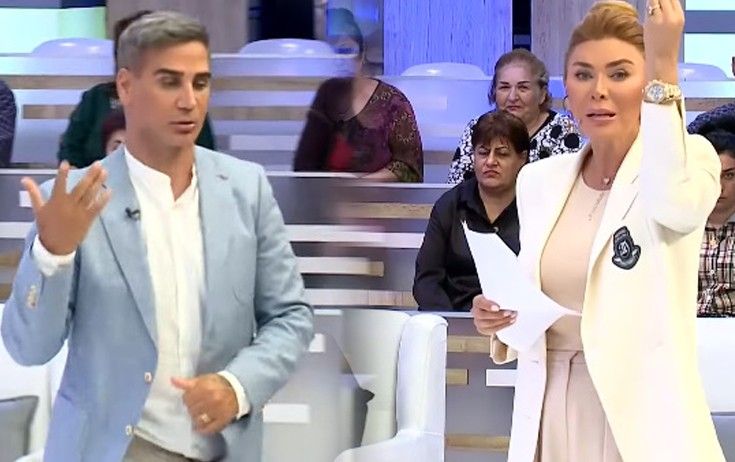 Doğuş Xoşqədəmlə mübahisə edib studiyadan getdi -     VİDEO