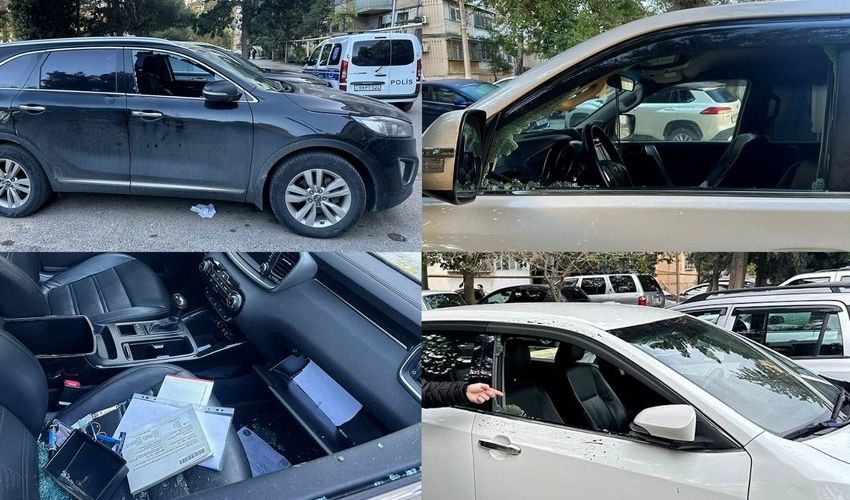 Bakıda 20-dən çox maşından oğurluq etməkdə şübhəli bilinən şəxslər saxlanıldı
