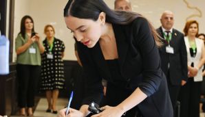 Prezident İlham Əliyev, birinci xanım Mehriban Əliyeva və qızları Leyla Əliyeva səs verib -       YENİLƏNDİ — foto 14