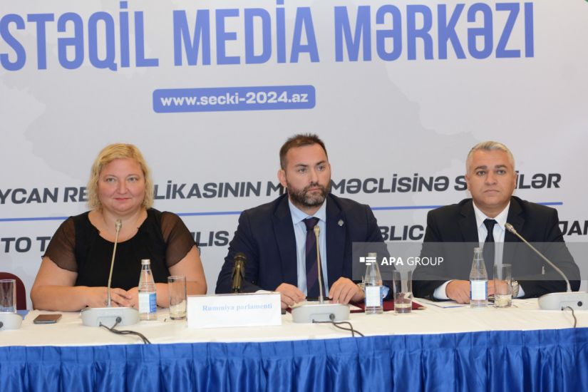 Rumıniyalı parlamentari: Seçki prosesində mətbuat nümayəndələri üçün heç bir məhdudiyyət olmayıb