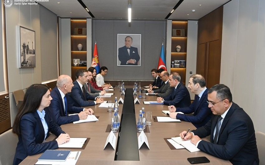 Azərbaycan və Serbiya XİN rəhbərlərinin müzakirə etdiyi məsələlər açıqlandı