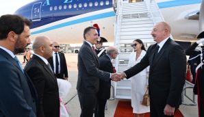 Azərbaycan Prezidenti İlham Əliyev İtaliyada işgüzar səfərdədir -     FOTOLAR — foto 3
