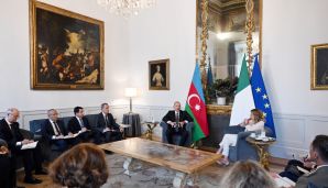 Romada Azərbaycan Prezidenti İlham Əliyevin İtaliya Nazirlər Şurasının sədri Ciorcia Meloni ilə görüşü keçirildi -   YENİLƏNDİ - 1 — foto 10