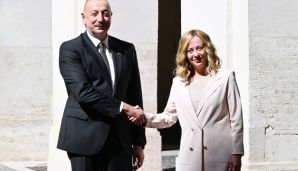 Romada Azərbaycan Prezidenti İlham Əliyevin İtaliya Nazirlər Şurasının sədri Ciorcia Meloni ilə görüşü keçirildi -   YENİLƏNDİ - 1 — foto 6