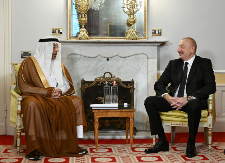 Prezident İlham Əliyev Çernobbio şəhərində Səudiyyə Ərəbistanı Krallığının investisiya naziri ilə görüşdü -     FOTO - YENİLƏNDİ