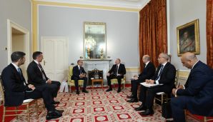 Prezident İlham Əliyev Çernobbio şəhərində İtaliyanın “Ansaldo Energia” şirkətinin baş icraçı direktoru ilə görüşdü -     FOTO - YENİLƏNDİ — foto 1