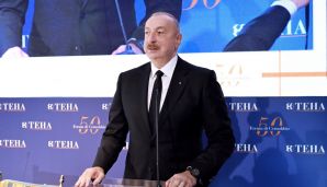 İlham Əliyev Beynəlxalq Çernobbio Forumunda “Yeni geosiyasi şəraitdə Azərbaycanın rolu” adlı sessiyada çıxış edib -   YENİLƏNDİ - FOTOLAR — foto 5