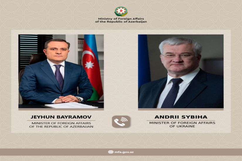 Ceyhun Bayramov Ukraynanın yeni XİN rəhbəri ilə telefon danışığı apardı