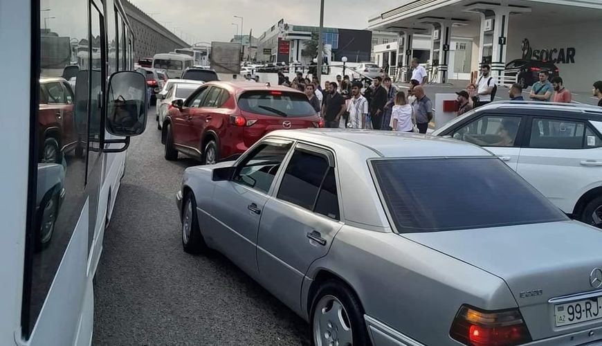 Bakı-Sumqayıt yolu bağlandı