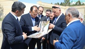 AHİK sədri Sahib Məmmədov “Naftalan” Kurort Birliyində olub, mövcud vəziyyətlə maraqlanıb -       FOTOLAR — foto 21
