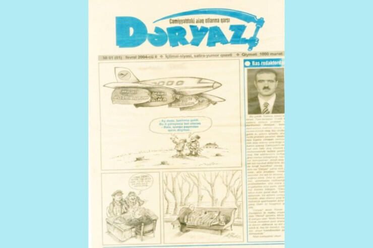 "Dəryaz" qəzetinin rəhbəri tutuldu -     "BANDOTDEL"dən ƏMƏLİYYAT