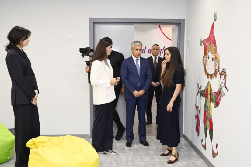Leyla Əliyeva “Kəpənək” uşaq bağçasının açılışında iştirak edib -    FOTOLAR