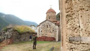 Diplomatik korpusun nümayəndələri Xudavəng monastır kompleksində olublar — foto 1