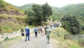 Diplomatik korpusun nümayəndələri Xudavəng monastır kompleksində olublar — foto 4