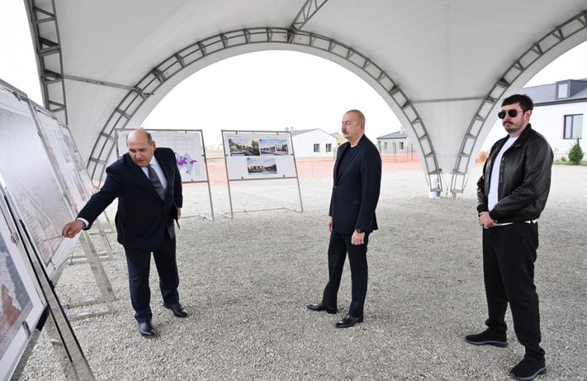 Prezident İlham Əliyev Ağdamın Kəngərli kəndində aparılan bərpa işləri ilə tanış olub -           YENİLƏNDİ