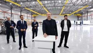 Ağdam Sənaye Parkında müxtəlif təyinatlı ayaqqabıların istehsalı zavodunun açılışı olub -     FOTO — foto 4