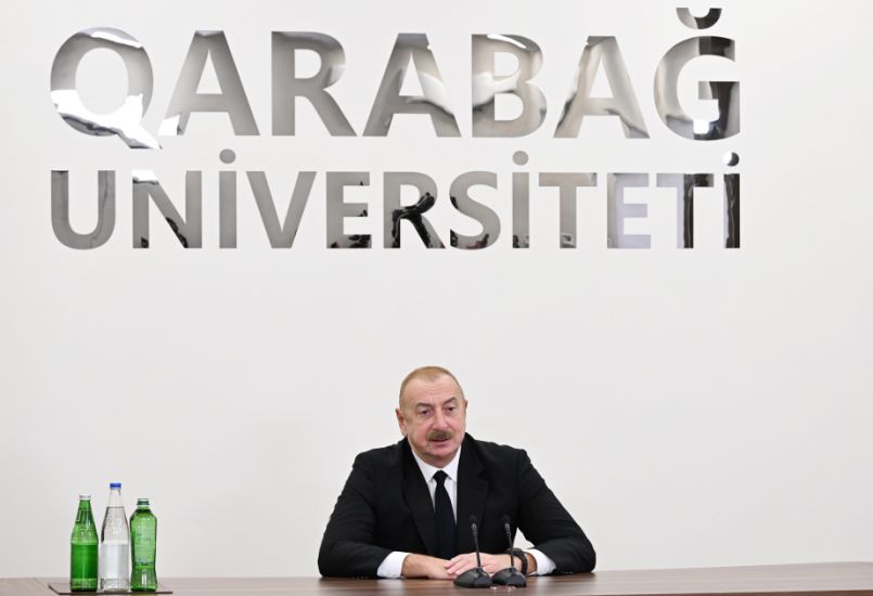 Prezident: Gənclərimiz heç kimin təsiri altına düşməməli, vədlərə aldanmamalıdırlar