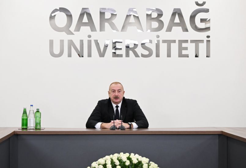 Prezident: Dünyada da bilirlər ki, Xankəndi şəhəri qədim Azərbaycan yaşayış yeri olub