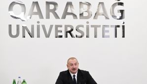 Prezident Qarabağ Universitetinin açılışında iştirak etdi  -   YENİLƏNDİ- FOTOLAR — foto 10