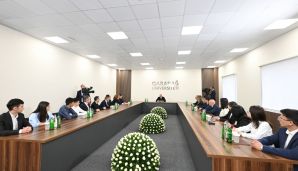 Prezident Qarabağ Universitetinin açılışında iştirak etdi  -   YENİLƏNDİ- FOTOLAR — foto 17