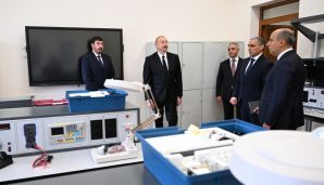 Prezident Qarabağ Universitetinin açılışında iştirak etdi  -   YENİLƏNDİ- FOTOLAR — foto 1