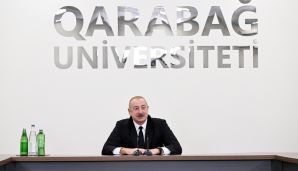 Prezident Qarabağ Universitetinin açılışında iştirak etdi  -   YENİLƏNDİ- FOTOLAR — foto 20