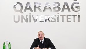 Prezident Qarabağ Universitetinin açılışında iştirak etdi  -   YENİLƏNDİ- FOTOLAR — foto 21