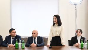 Prezident Qarabağ Universitetinin açılışında iştirak etdi  -   YENİLƏNDİ- FOTOLAR — foto 25
